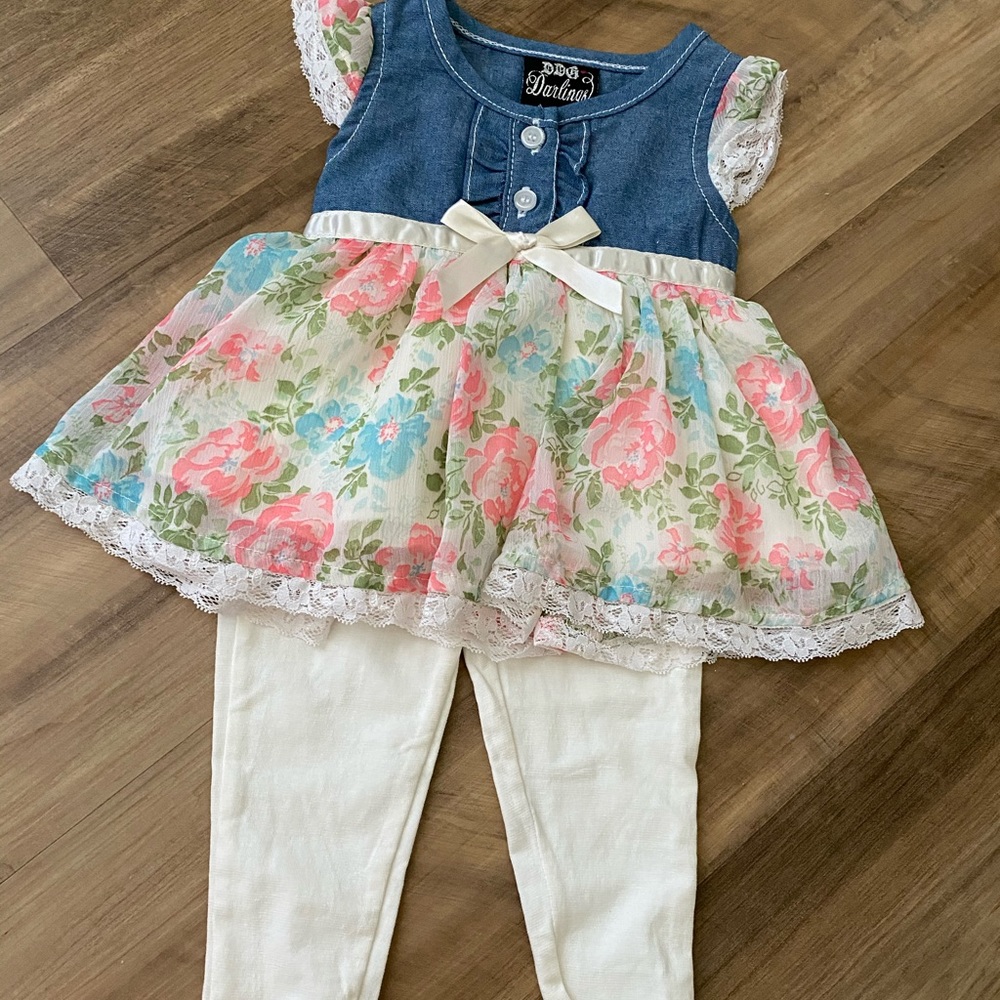 Matching two piece outfit